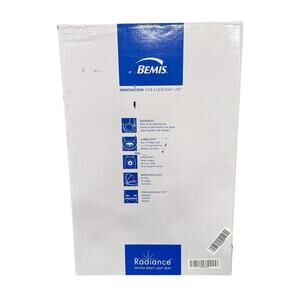 Bemis Radiance Heated Toilet Seat Elongated White H1900NL-000 Night Light